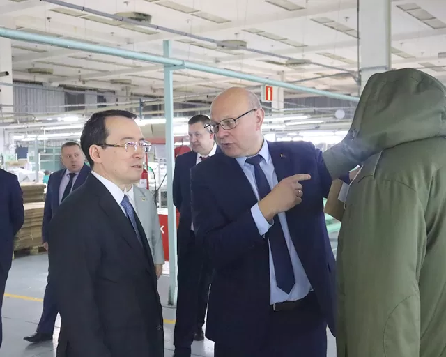 ОАО "Моготекс" принимает у себя делегацию Республики Казахстан